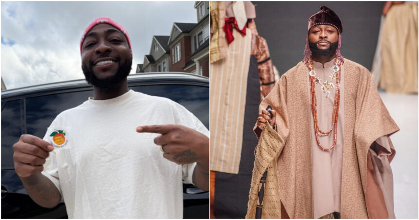 Davido votes in the 2024 US election