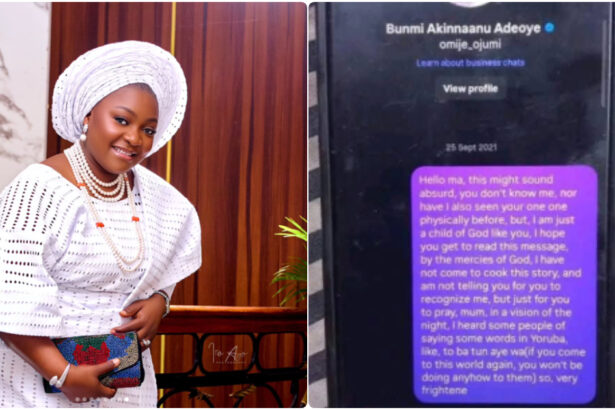 2021 prophecy about Bunmi Akinnaanu's death