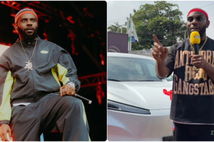 Odumodu Blvck receives 2025 Headies Next Rated prizes