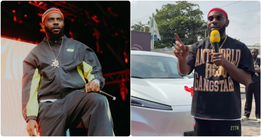 Odumodu Blvck receives 2025 Headies Next Rated prizes