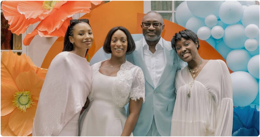 Femi Otedola reveals his beautiful daughters are his greatest investments on International Women's Day