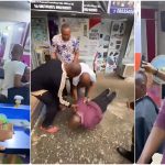 Billionaire Daniel Omoyibo gifts barber ₦5m